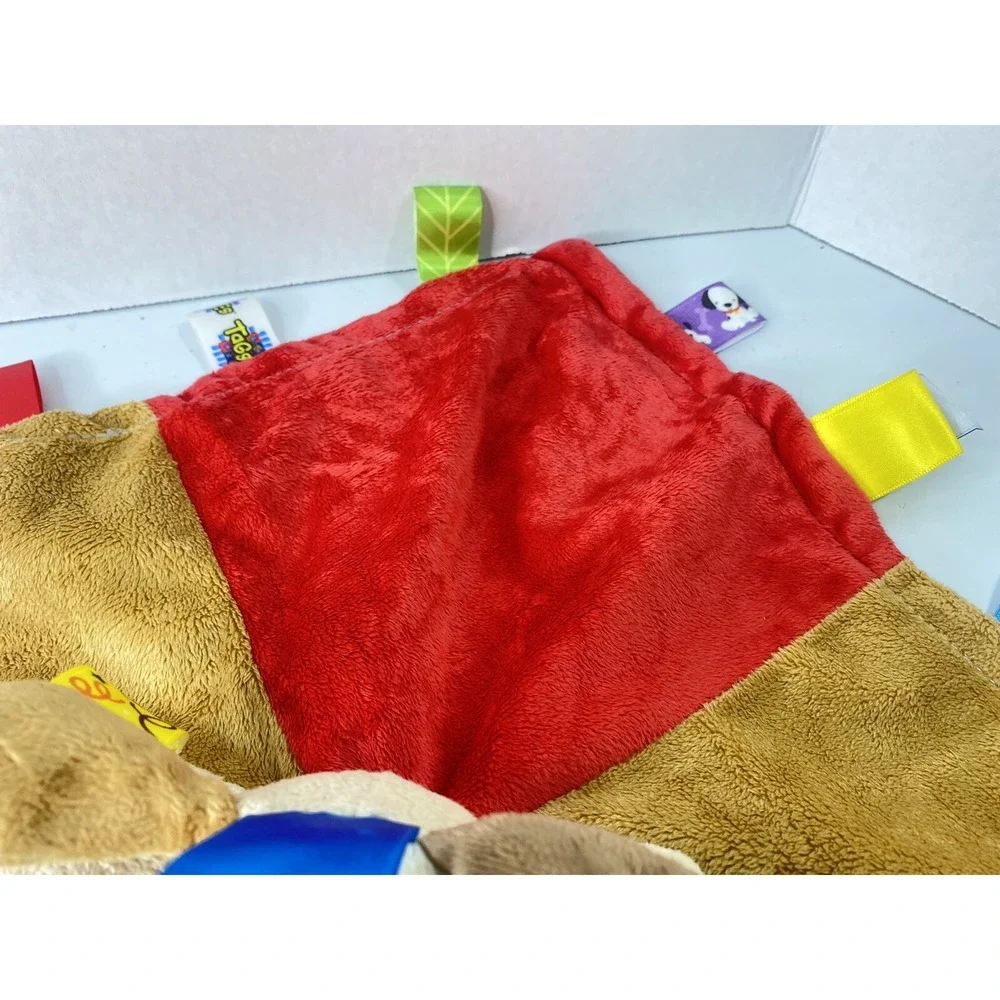 Taggies Baby Teething Blanket Dog Puppy in Middle Blue Mary Meyer Silkie‎ HG2